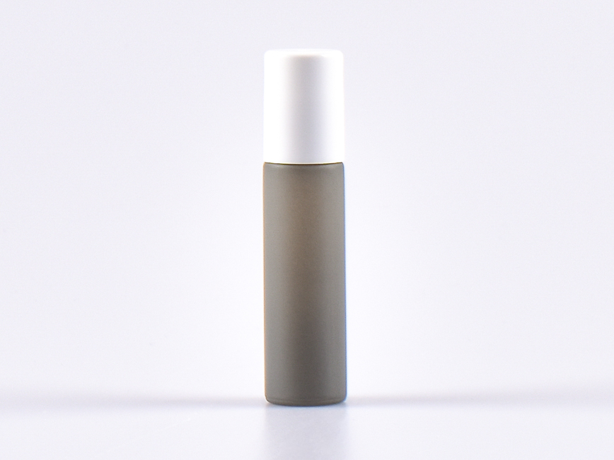 dark grey/Deckel weiss 